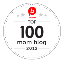 Babble Top 100 Mom Blog 2012