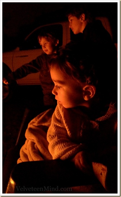 Kids at the Bonfire